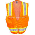 Unisex High Visibility Orange Glowear Vest